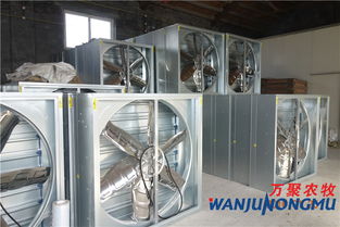 方形鍍鋅板推拉式負壓風機 高效養殖降溫的理想設備